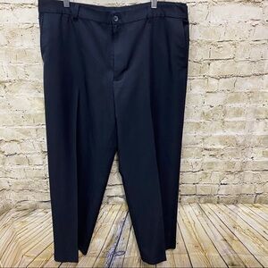 Chaps Golf Navy Blue Flat Front Dress Pants